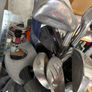 Various Golf Iron Clubs plus Golf Bag Image 7