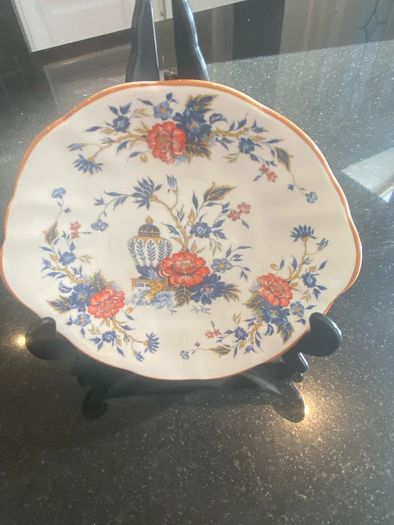 Vintage  1970s crown Staffordshire Penang dish