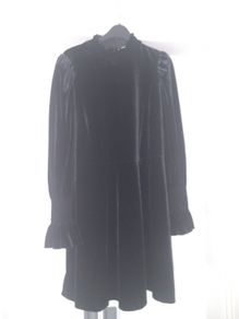 Midi Dress black velvet