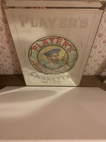 Player's Navy Cut Advertising Mirror