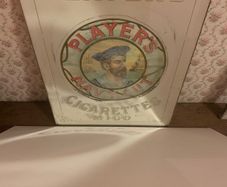 Player's Navy Cut Advertising Mirror