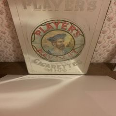 Player's Navy Cut Advertising Mirror