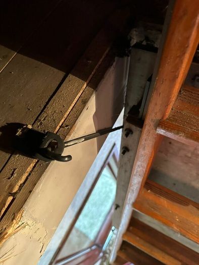 Attic stairs  Heavy duty With trap door  PRICE REDUCED