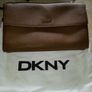 DKNY Tan leather cross body bag Image 2