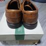 Clarks men tan leather shoes Image 4
