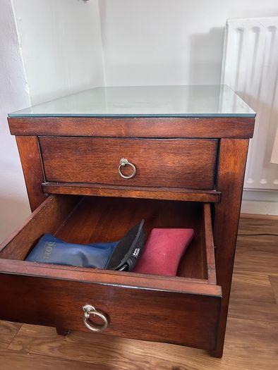 solid side table/ lockers - 150 ono