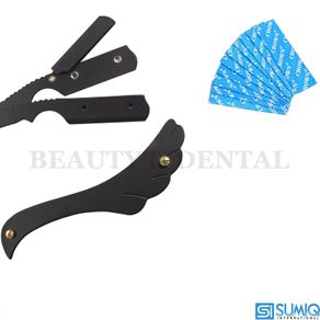 Razor incl. 10 Half Blades Razor Beard men's Razor Shaveing For Men Salon Shop
