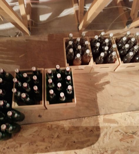 Beer Bottles. Home Brew
