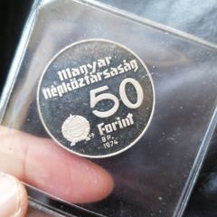 1974 Hungary Silver Proof Coin