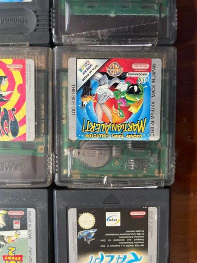 Game boy advance and games bundle