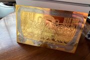 Gold Plated Last Supper Plaque