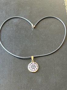 silver necklace
