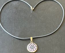 silver necklace