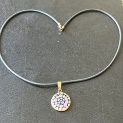 silver necklace