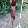 Brown leather double camera harness Image 2