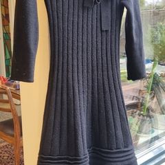 Hoss Intropia 100% wool black dress