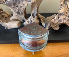 Antique SeaHorse Port Ships Lamp