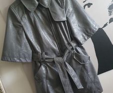 Marks And Spencer 3/4 Sleeve Belted Coat with Pockets