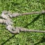 Antique Fire Place TONGS: 1800'S Image 7
