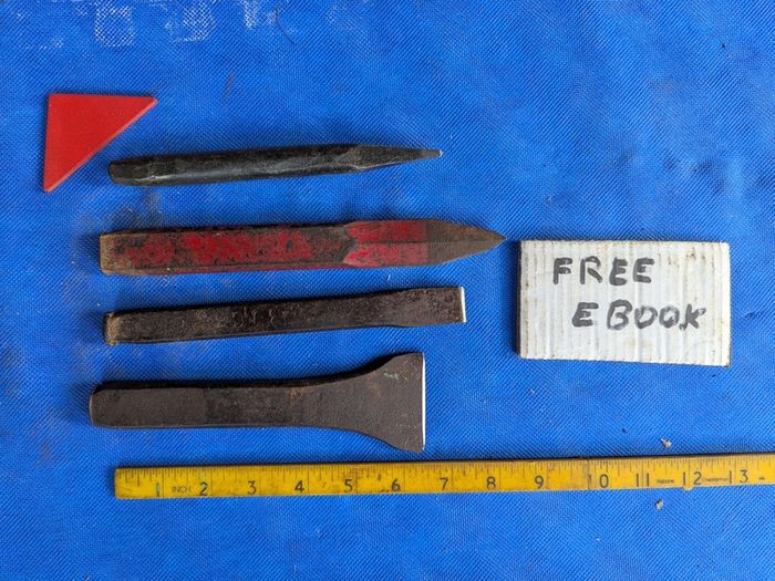4 Masons Chisels