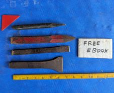4 Masons Chisels