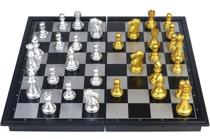 Chess Set Chess Board Game for Kids Adults with Magnetic Chess Pieces,Travel Chess Games Folding Chess Board Sets Educational Kids Toys (FREE POSTAGE)