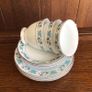 3 Blue and White Ceramic Trios Image 8