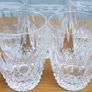 Waterford Colleen Crystal Double Old Fashioned Glasses Single Or Set of 5 Image 4