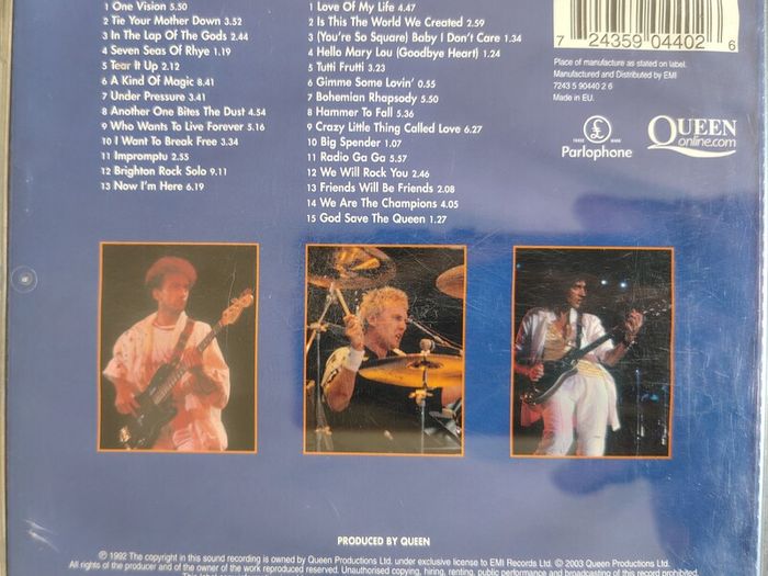 Queen - Live At Wembley '86 2xCD (2003) Slim Box Reissue Classic Rock VG+