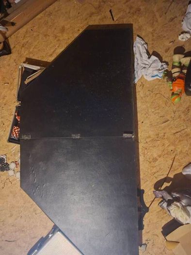 Casino Layout Texas Hold Em Tournament Folding Poker Table Top x2 & Accessories