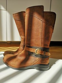 New! MERRELL High Boots / Brown Leather / Waterproof / EU: 40 / UK: 6.5
