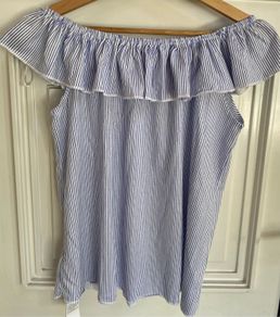 Girls Summer Bardot Top