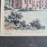 Vintage coloured etching - Belfast University College Image 4