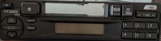 Toyota Original Single DIN AM FM Radio Cassette Player TF2002