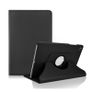 For Samsung Galaxy Tab A7 Lite Tablet Case 360 Rotating PU Leather Cover - Black Image 3