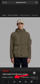 Lyle & Scott Lightweight Windbreaker Jacket (M & L Available)
