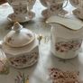 21 piece Queen's fine bone china tea set Image 3