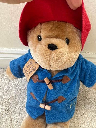 Paddington Bear Cuddly Classic Paddington Soft approx. 30cm Used Please see photos