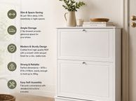 main image for ad Shoe cabinet with 2 flaps