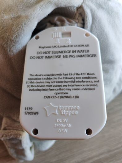 Tommie Tippee Ollie the Owl sleep aid