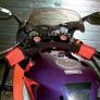 Motorcycle Handlebar Harness Tiedown Towing Straps NEW Image 3