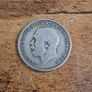 Great Britain UK 1920, One Shilling, George V, Silver Coin - free standard postage Image 2