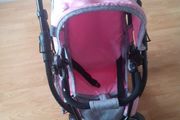 Silver Cross dolls twin buggy  in very good condition 25 euro . Folds down .Comes with 6 small crochet  blankets
