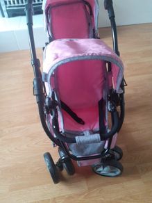 Silver Cross dolls twin buggy  in very good condition 25 euro .