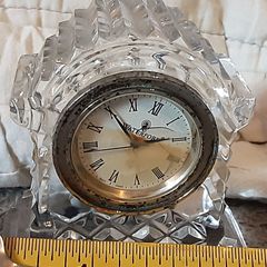 2nd Waterford Crystal clock