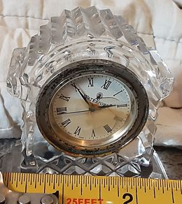 2nd Waterford Crystal clock
