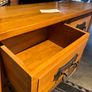 Heritage pine console table Image 6