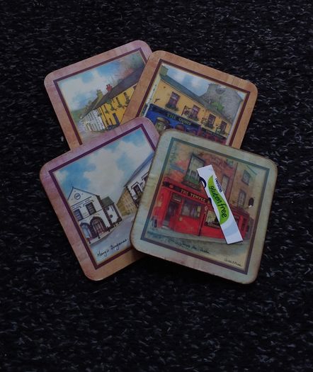 Irish Public Houses - Vintage Coasters (4)