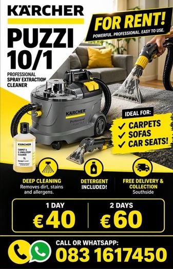 carpet/upholstery cleaner