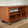 European Living Cherrywood tv unit / coffee table / side table Image 2